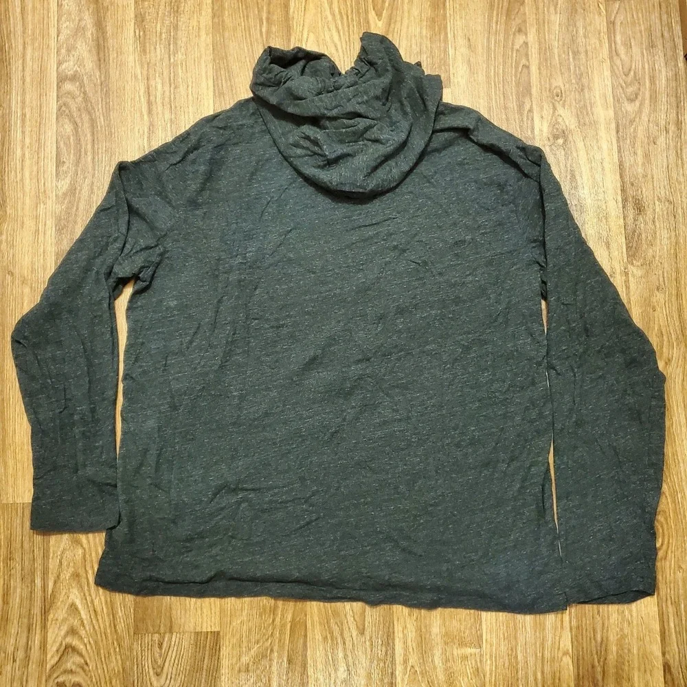 Polo Ralph Lauren Hoodie Men XL Gray Long Sleeve Lightweight Pony Logo